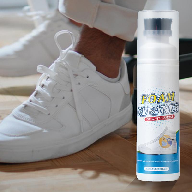Sneaker Care Kit - Sapato branco limpador com cabeça de