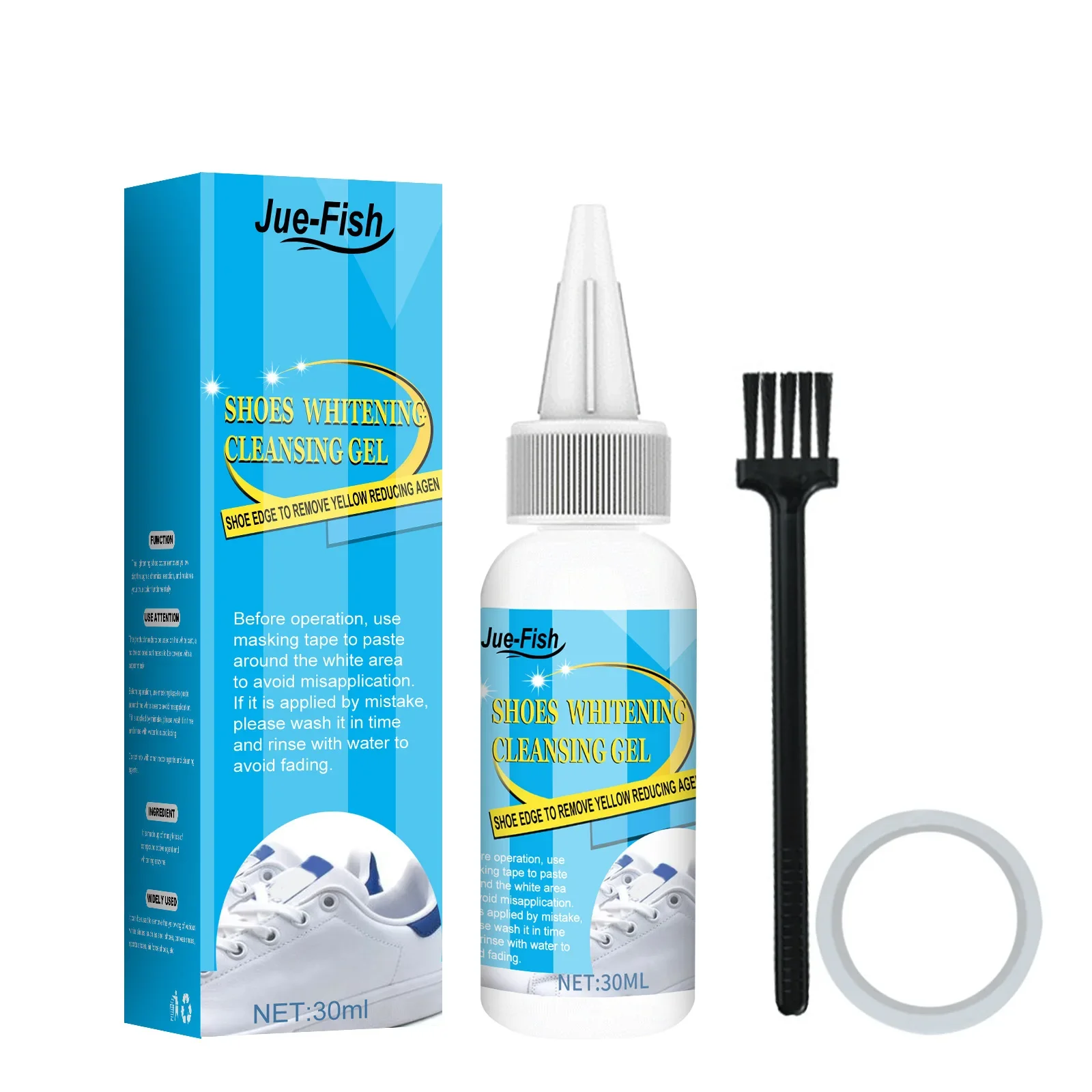 Sapatos brancos Gel De Limpeza - Sneaker Care Kit avaliação e preço